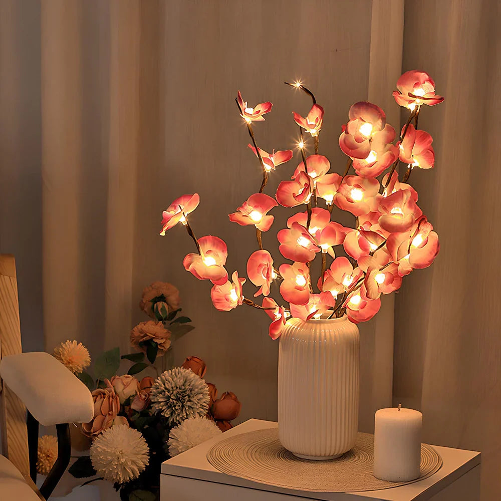 BowLift | LED Lighted Artificial Branch Table Lamp