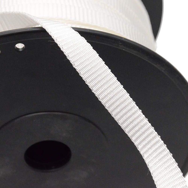 BowLift | Heavy Duty 5/8" 328FT Polyester Pulling Tape Woven Cord Strapping 1250 lb Pull Tape Mule Webbing