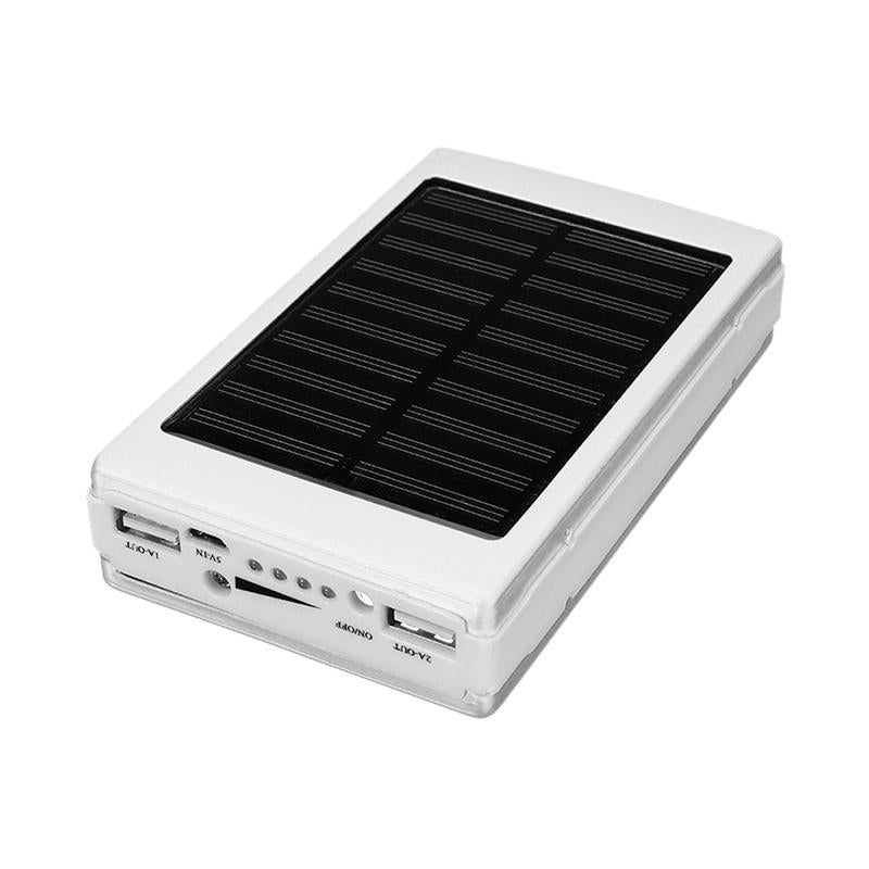 BowLift | Portable 5x18650 Powerbank Pover Power Bank 18650 Solar Power Bank Case DIY Box Dual USB Kit Phone Charger Flashlight
