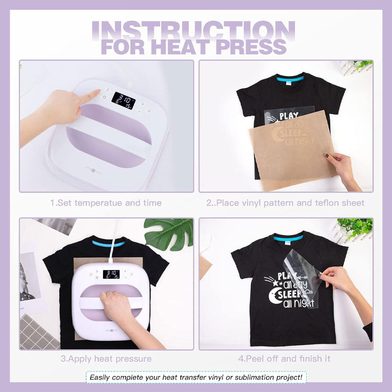 BowLift | Heat Press Machine Heat Press Machine, T-shirt Printing Multi-function Sublimation Transfer Heat Press Machine, Easy To Iron, Suitable For T-shirts, Bags