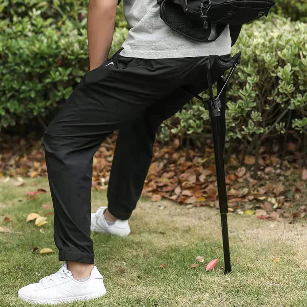 BowLift | Adjustable Aluminum Alloy Folding Camping Stool 125kg Load Bearing for Hiking Travel