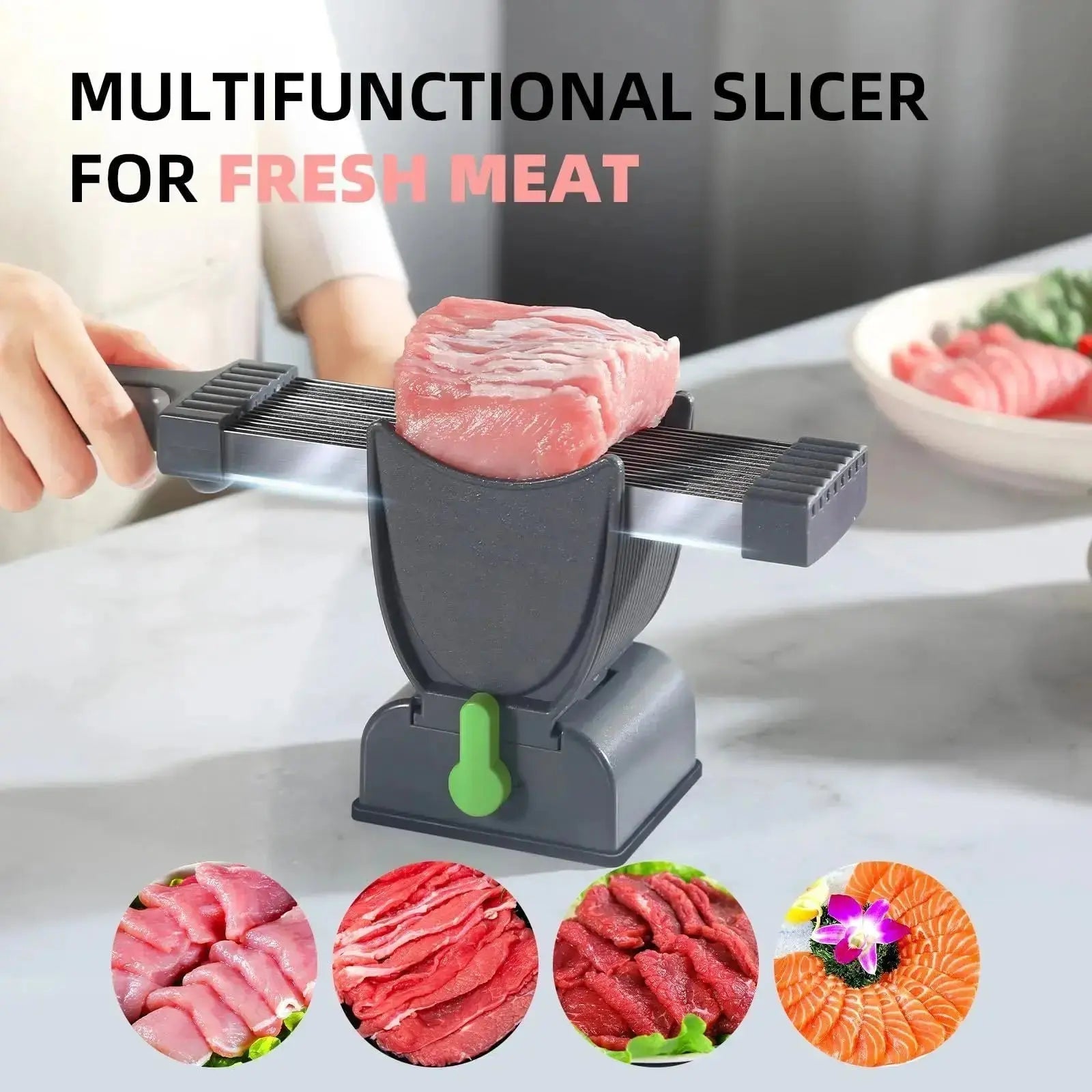 BowLift | Manual Meat Slicer – Precise Cuts for Perfect Dishes
