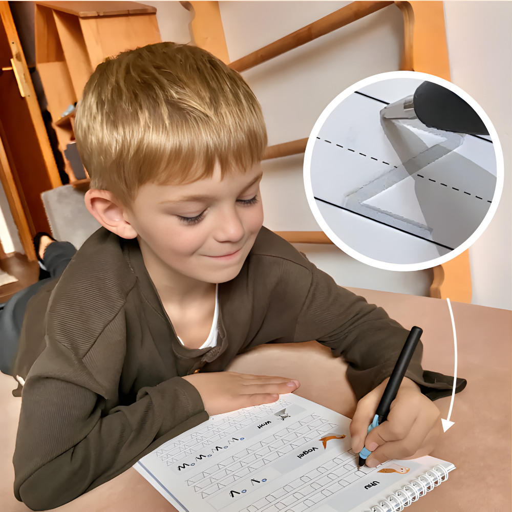 BowLift | Preschool Workbook Reusable Practice Booklets Learn Letters Numbers