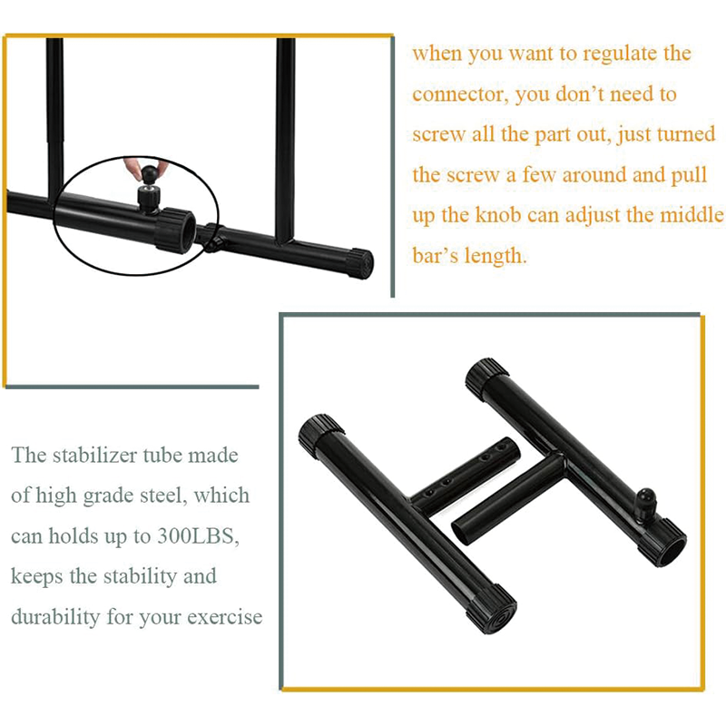 BowLift | Heavy Duty Dip, Functional Stands Fitness Workout Dip bar Station Stabilizer Parallette, for Strength Training, Push Up Stand, Parallel Bars
