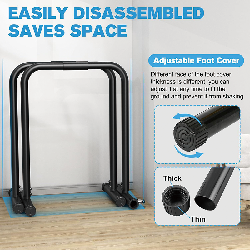 BowLift | Heavy Duty Dip, Functional Stands Fitness Workout Dip bar Station Stabilizer Parallette, for Strength Training, Push Up Stand, Parallel Bars
