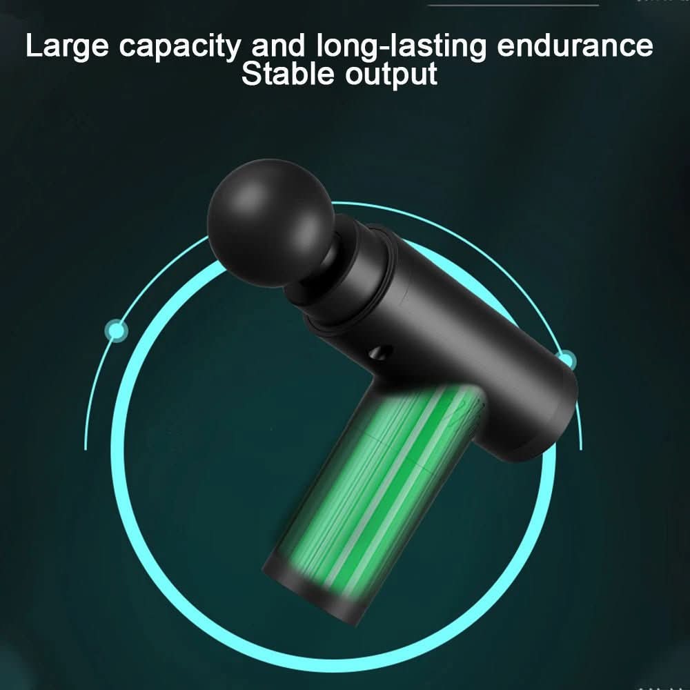 BowLift | Compact fascia gun with 6 settings & 4 massage heads