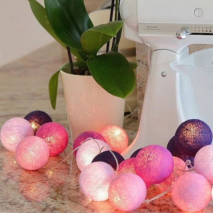 BowLift | Royallure Cotton Balloon String Lights – Cozy Decoration for Home & Celebrations