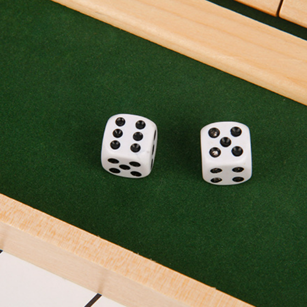 BowLift | Shut The Box Game - Fun Table Math Game for Adults & Children