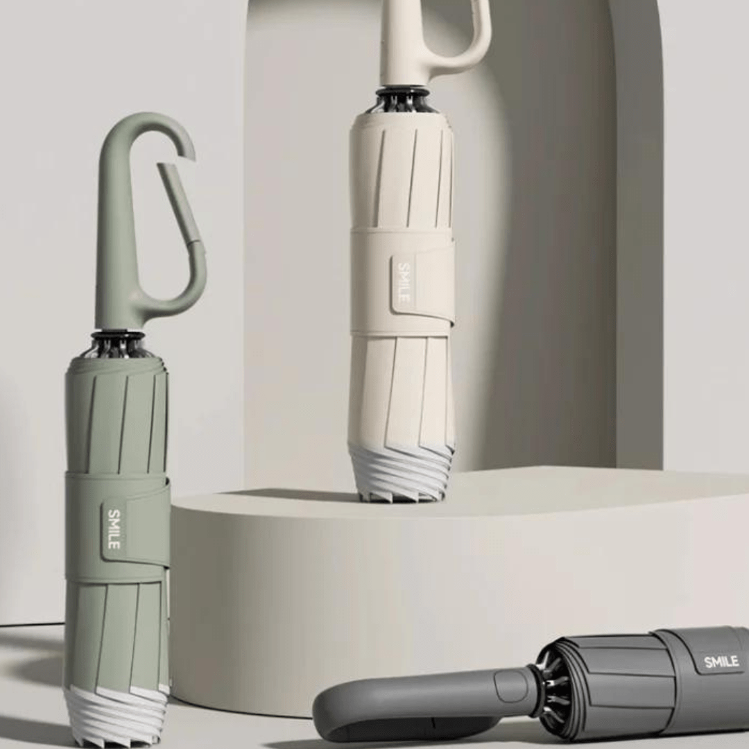 BowLift | Automatic Compact Umbrella, Built for Strong Wind