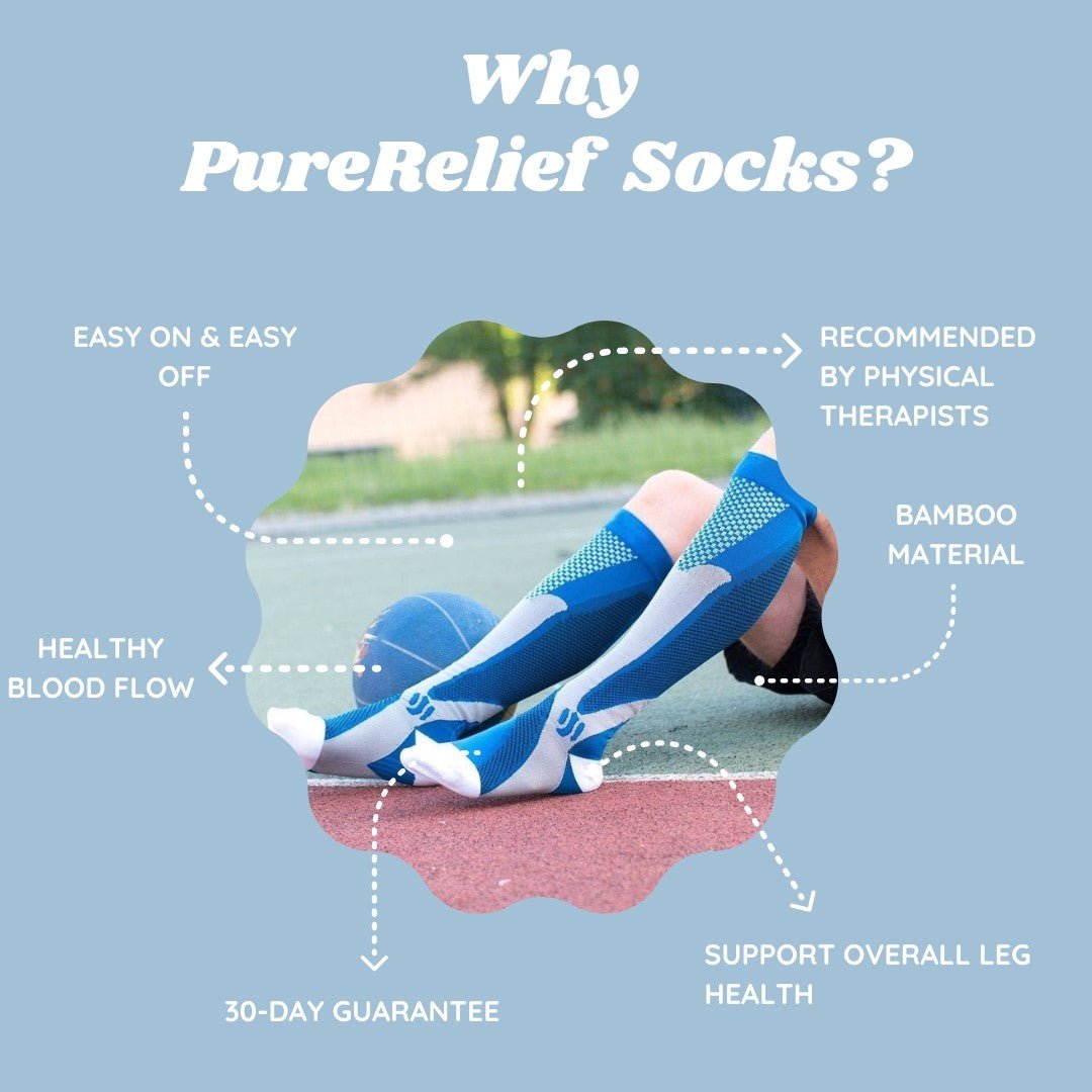 BowLift | Graduated compression stockings for pain relief, improved blood circulation, and all-day comfort