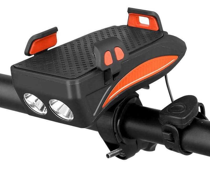 BowLift | Compact 4-in-1 bicycle device with horn, light & charging function