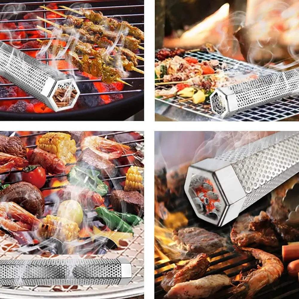 BowLift | Stainless Steel Smoking Tube for All Grill Types