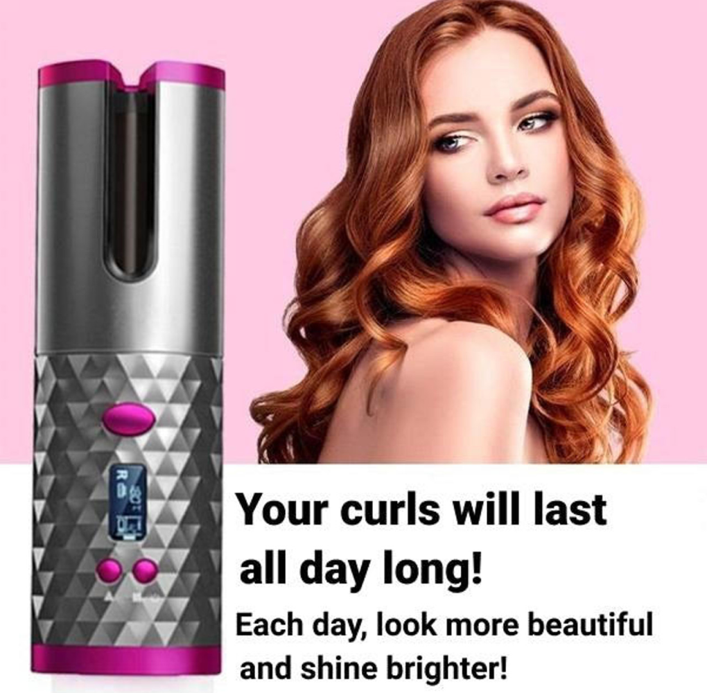 BowLift | Automatic Self Rotating Hair Curler Curling Iron