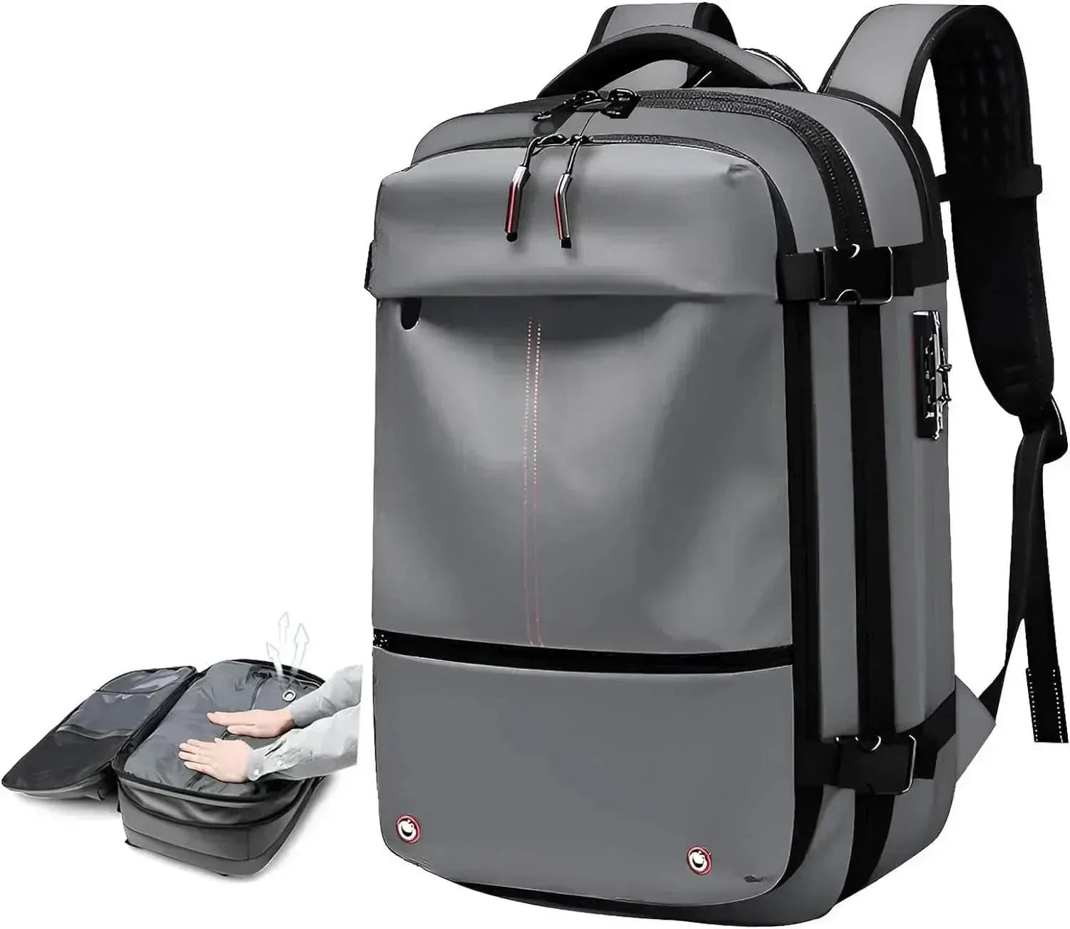 BowLift | Compressible laptop backpack for travelling