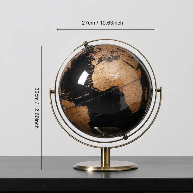 BowLift | RetroWorld | Historical Globe Map for Home and Office