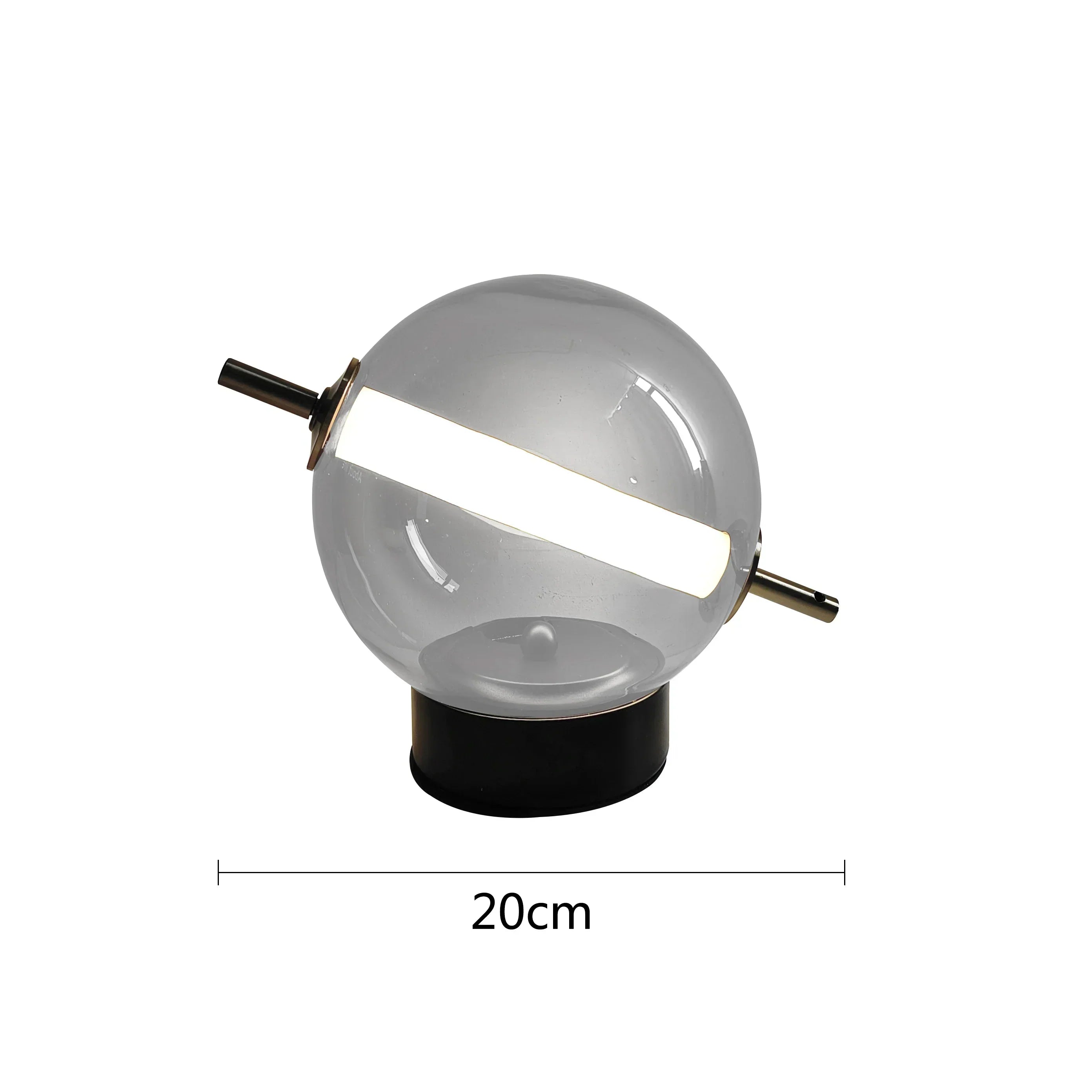 BowLift | Retro Glass Table Lamp with Warm Glow - Timeless Elegance