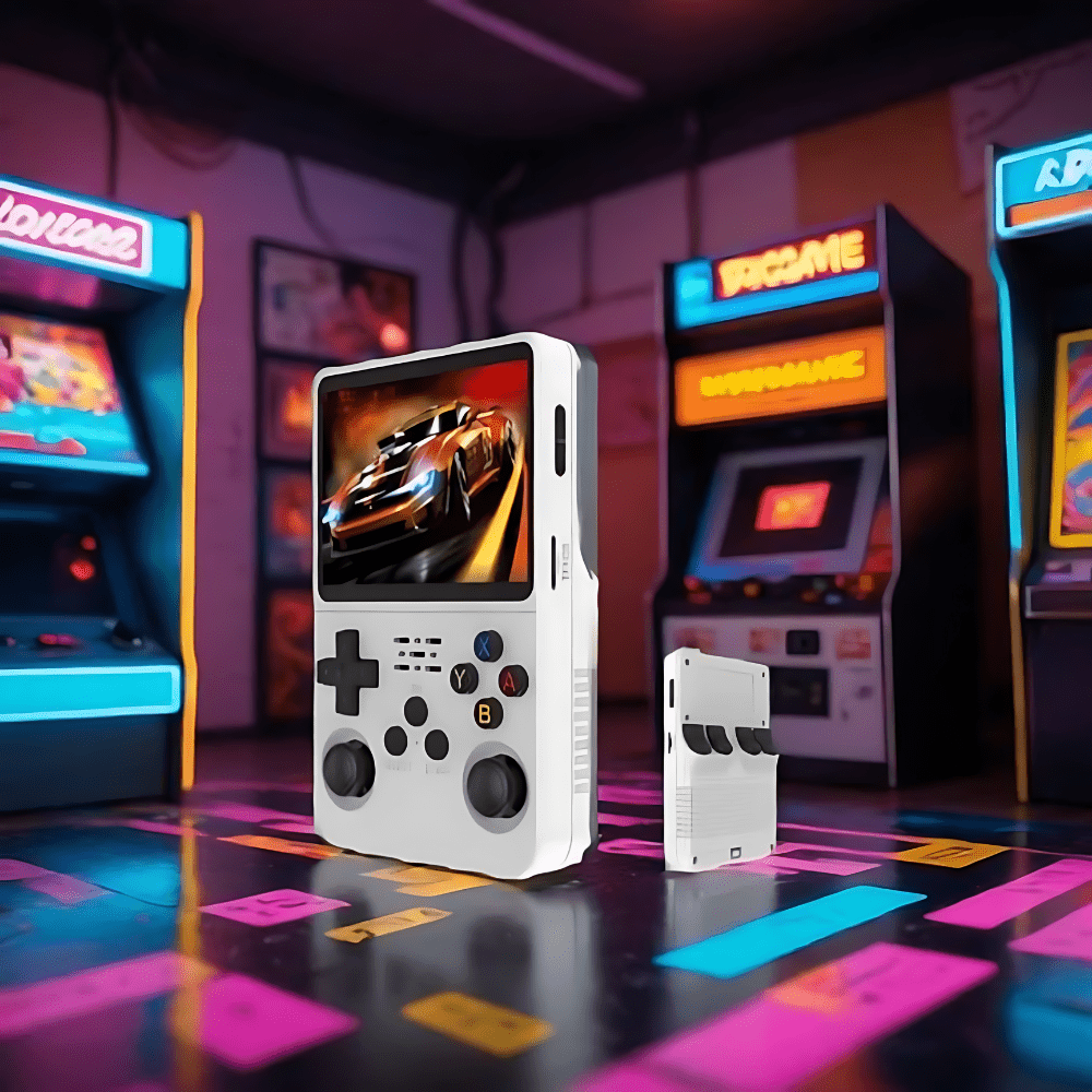BowLift | Handheld game console with 10,000 games & 64 GB storage