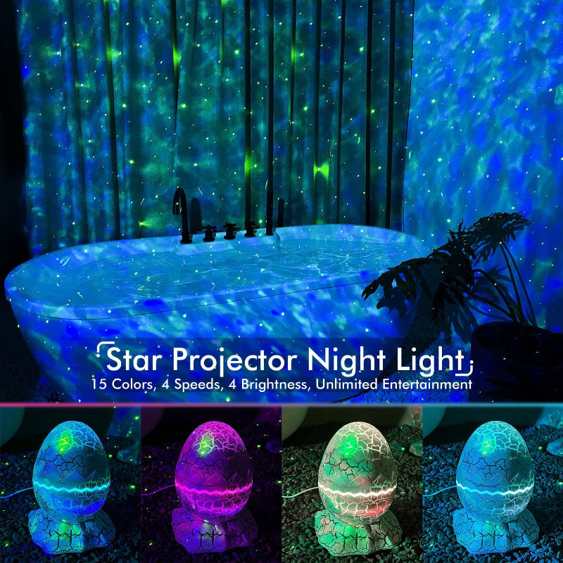 BowLift | Star Projector, Galaxy Projector for Bedroom, Remote Control & White Noise Bluetooth Speaker