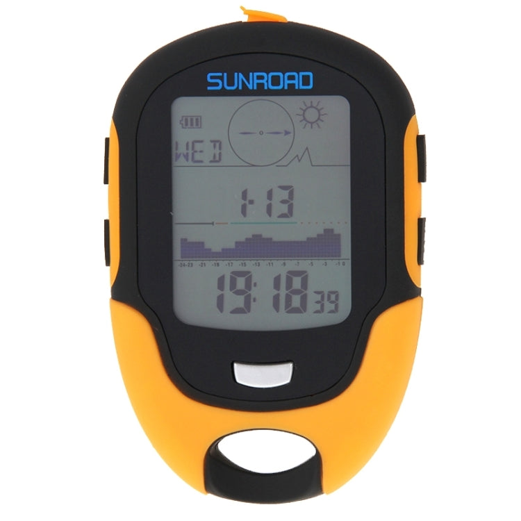 BowLift | SUNROAD Multi-Function LCD Digital Altimeter with Compass & Barometer & Thermometer & Hygrometer & Weather Forecast & LED Flashlight and Clock