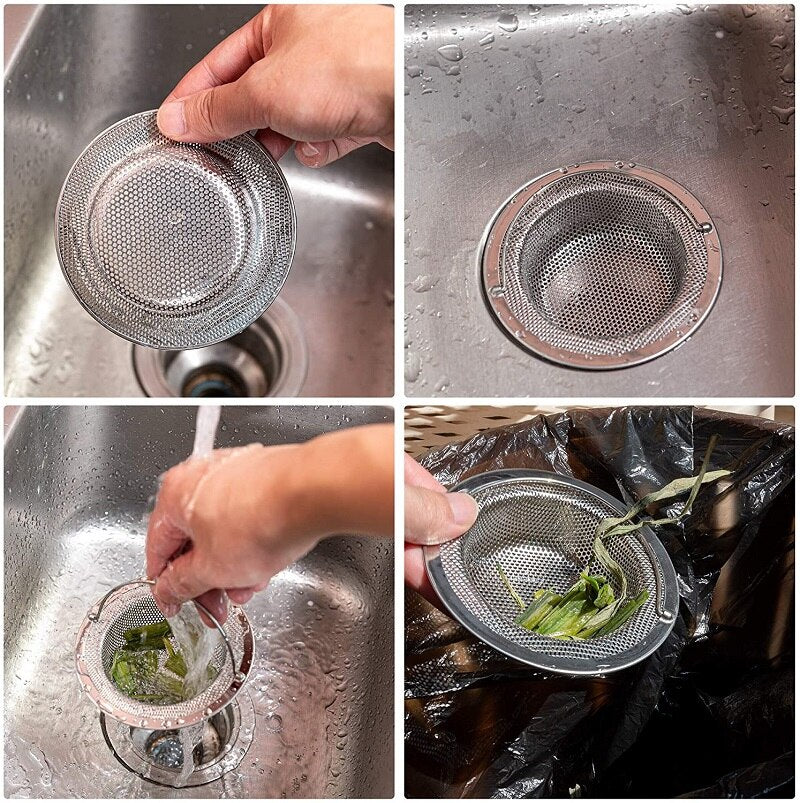 BowLift | Stainless Steel Sink Drain Catch All Strainer