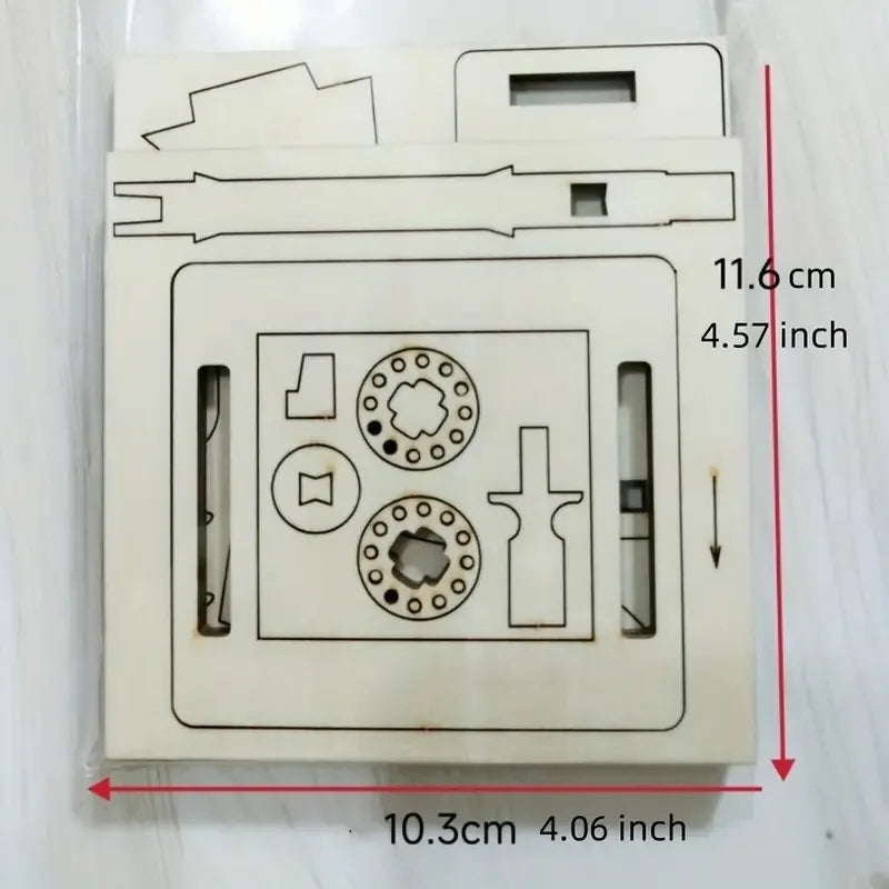 BowLift | DIY Wooden Hand-Cranked Animation Machine Desktop Decor Kit