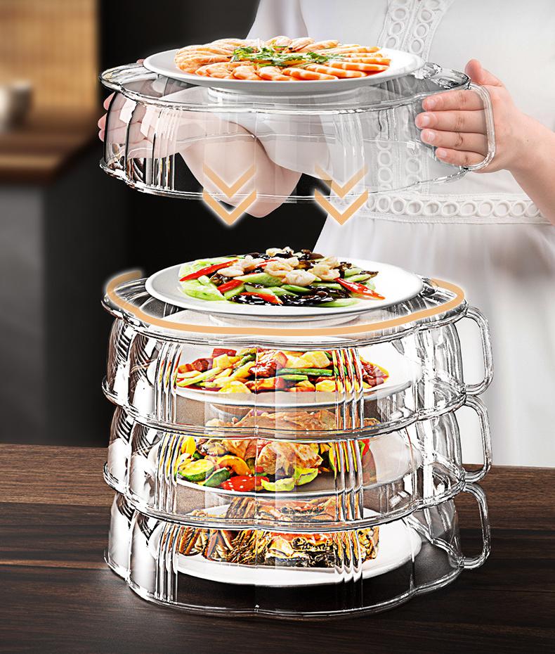 BowLift | Heat Protector Stackable Food Cover