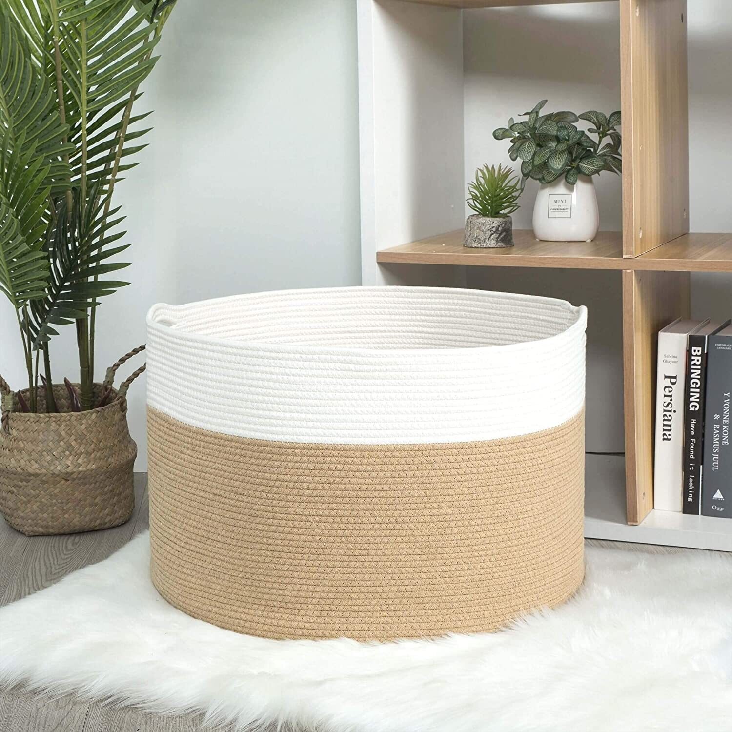 BowLift | Large Rope Ceiling Storage Basket