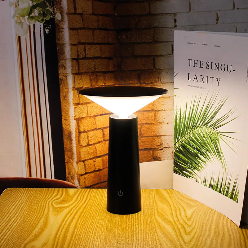 BowLift | – Modern Touch Table Lamp with USB