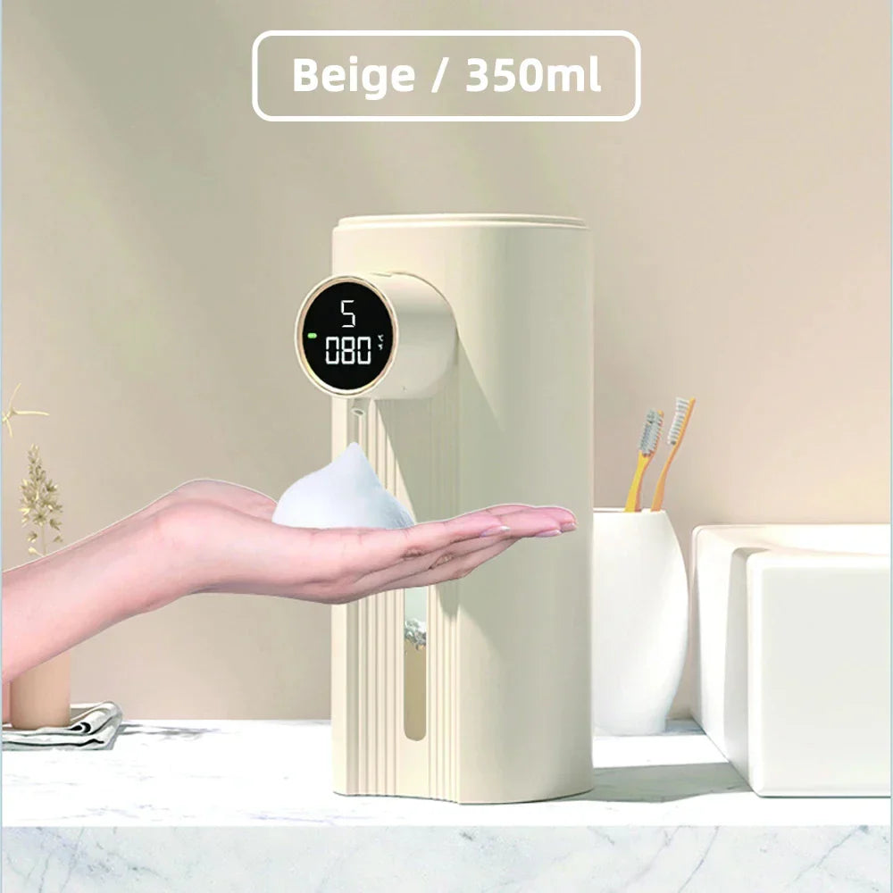 BowLift | LED Display Motion Sensor Automatic Soap Foam Dispenser