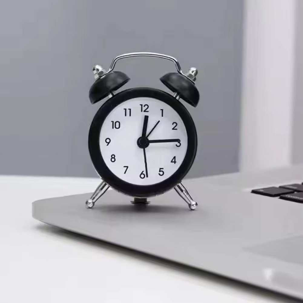 BowLift | Cute Rabbit Ears Loud Twin Bell Alarm Clock for Heavy Sleepers