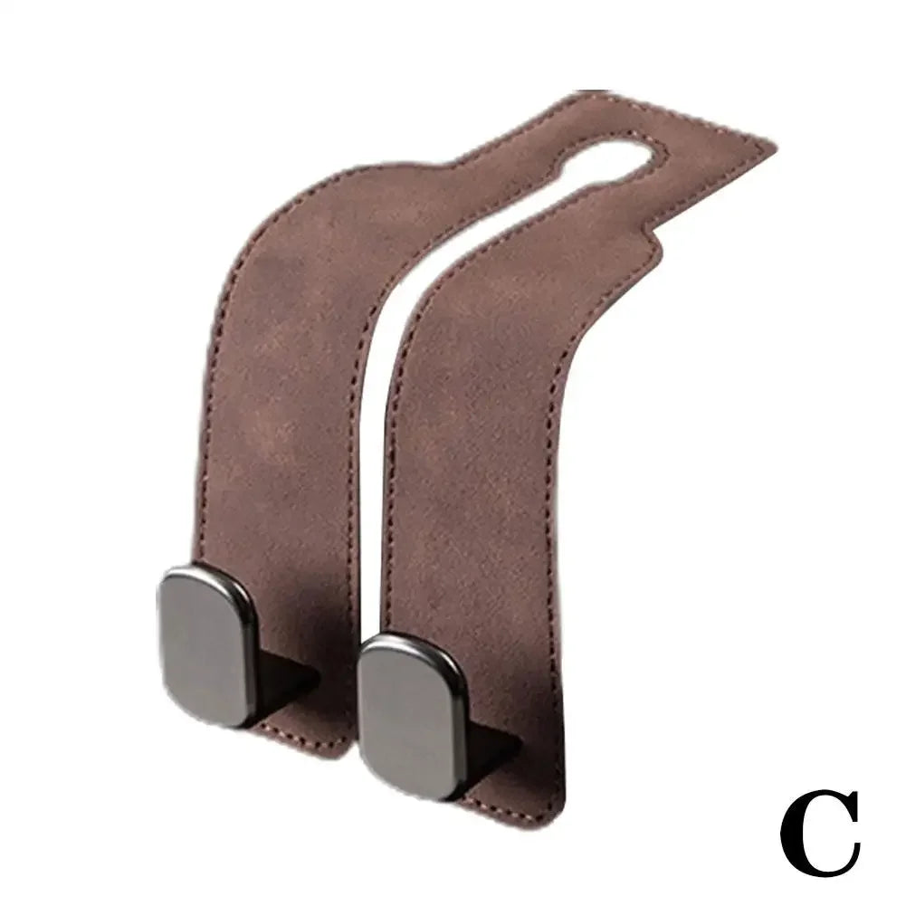 BowLift | Car Headrest Organizer Leather Hook