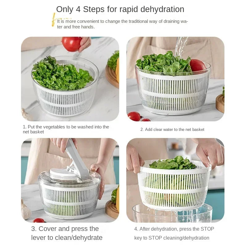 BowLift | Vegetable Lover Easy Salad Dryer