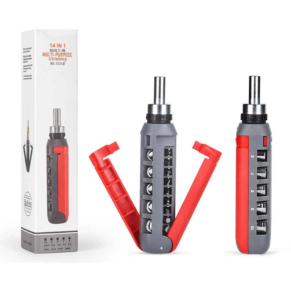 BowLift | 14 In 1 Multi-Angle Ratchet Screwdriver