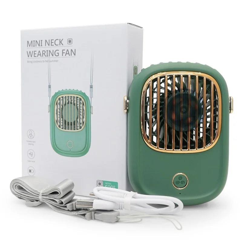 BowLift | CoolBreeze AeroLynx | Mini Fan | 3-in-1 Portable | Rechargeable & Compact