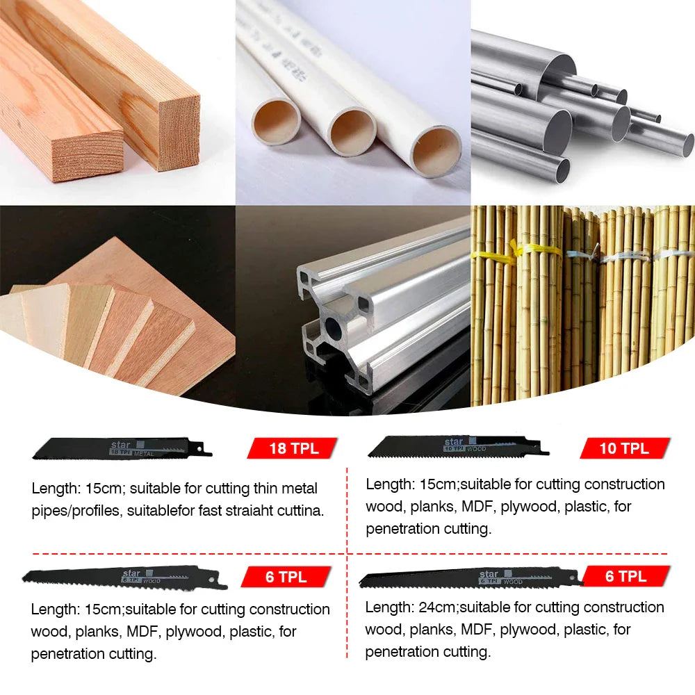 BowLift | Cordless Electric Reciprocating Saw for Wood & Metal Cutting – PowerCut