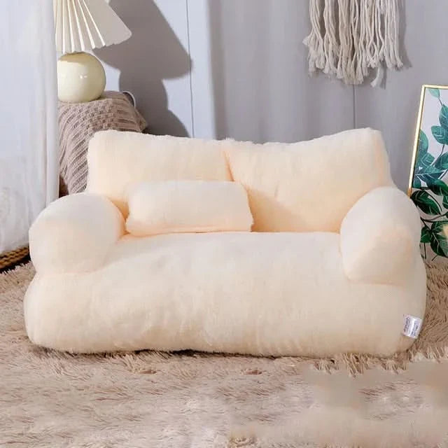 BowLift | FLUFFYCOMFORT – Luxurious pet sofa made of plush for maximum relaxation comfort
