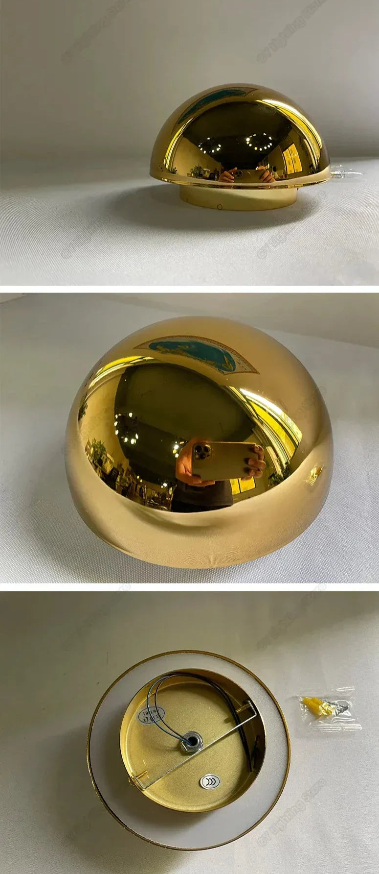 BowLift | AuroraLume – Nordic Wall Lamp in Aluminium and Acrylic