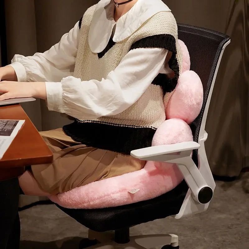 BowLift | Sunflower Ergonomic Long Sitting Chair Cushion