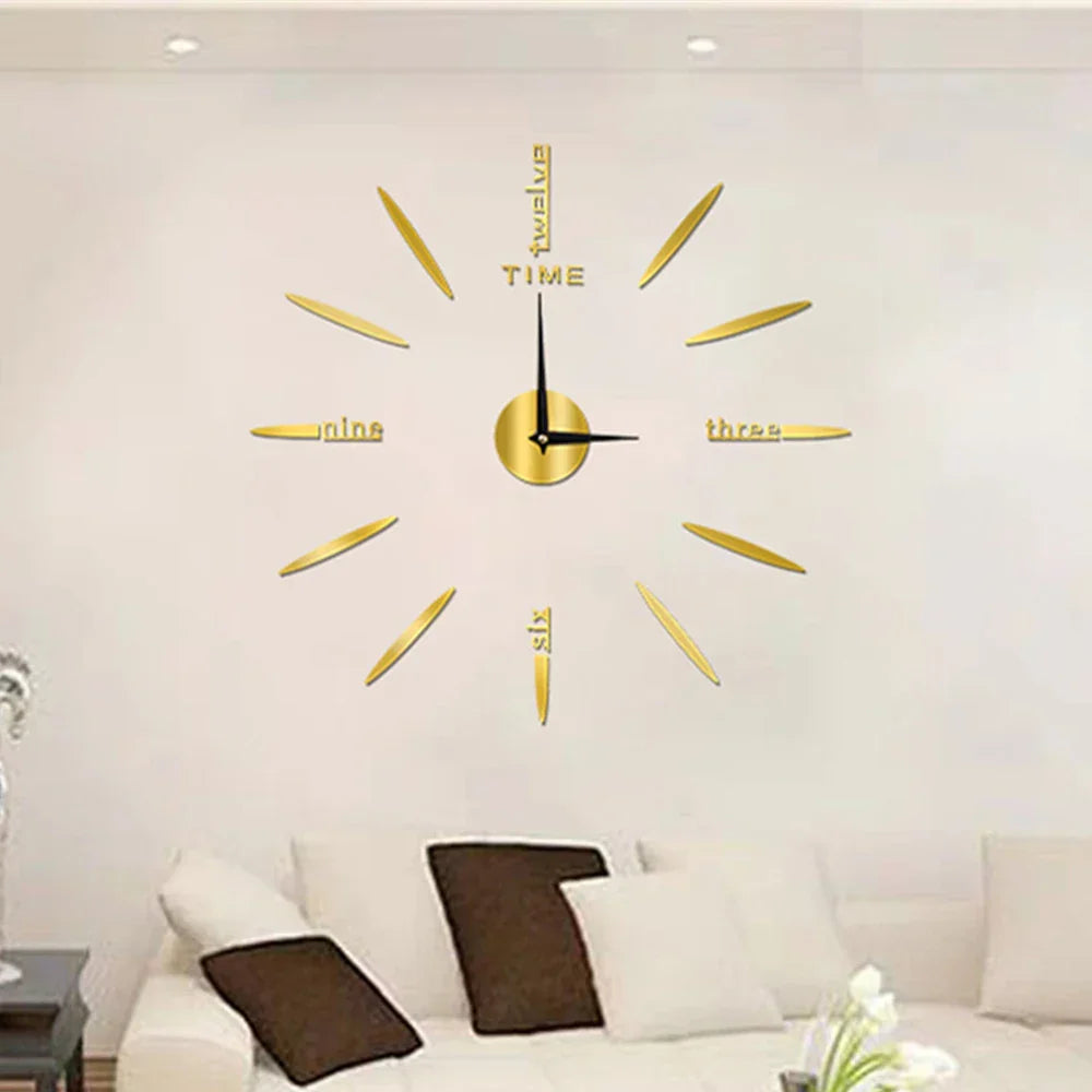 BowLift | New large unique style acrylic wall clock