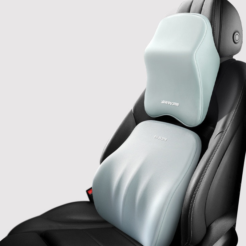 BowLift | ErgoDrive Car Seat Support – Orthopaedic Cushion for Neck & Back Pain Relief While Driving