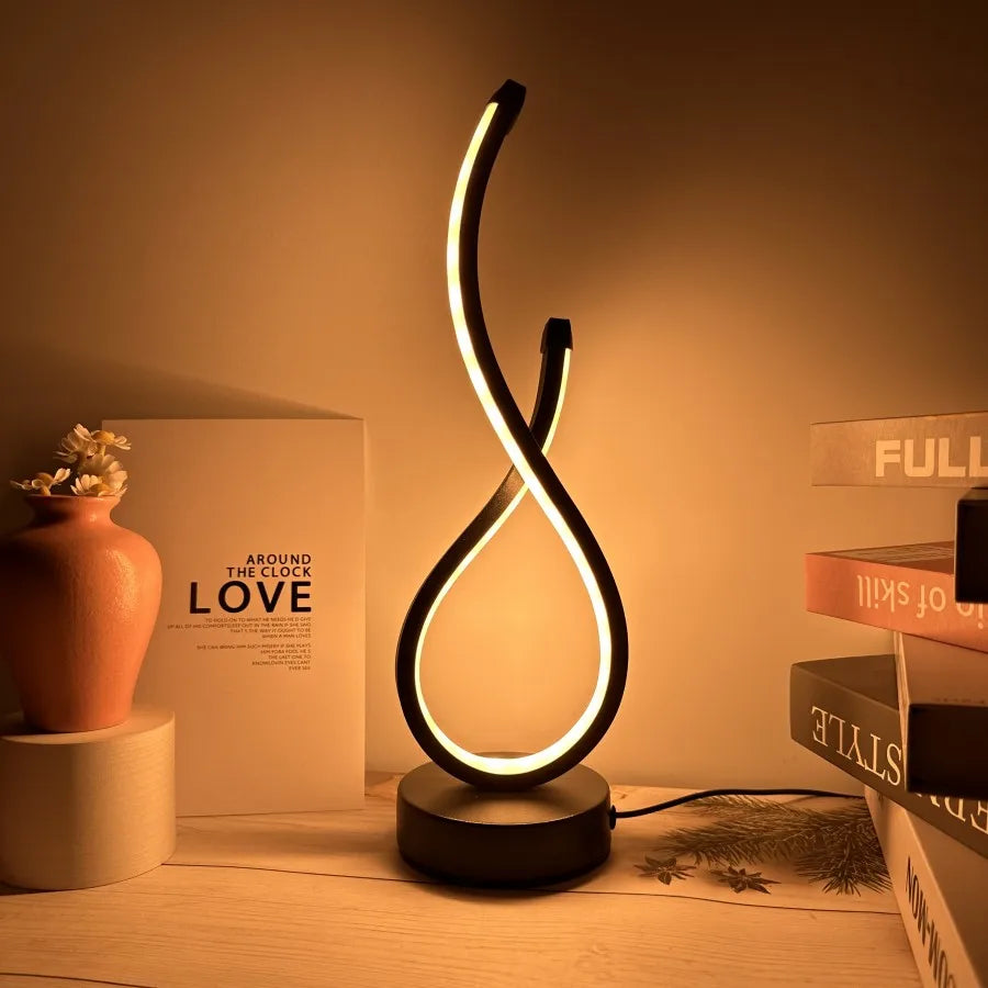 BowLift | Lumoara LED Table Lamp | Dimmable | 3 Light Colors | Modern Design