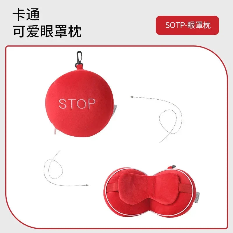 BowLift | 2-in-1 Travel Eye mask Pillow