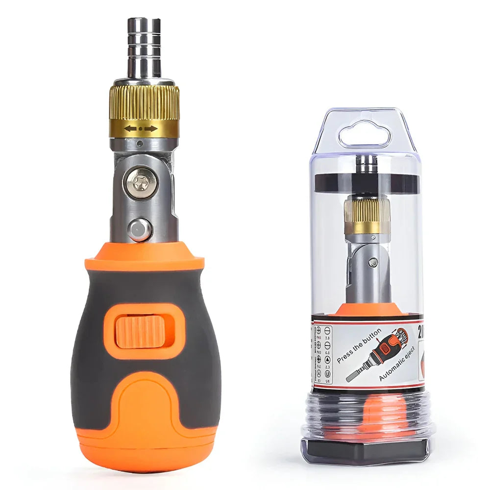 BowLift | 8in1 Mini Magnetic Bits Portable Ratchet Screwdriver