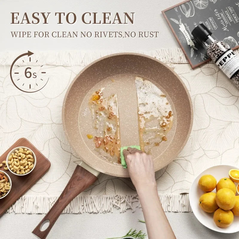 BowLift | Nonstick Frying Pan - GranitePro