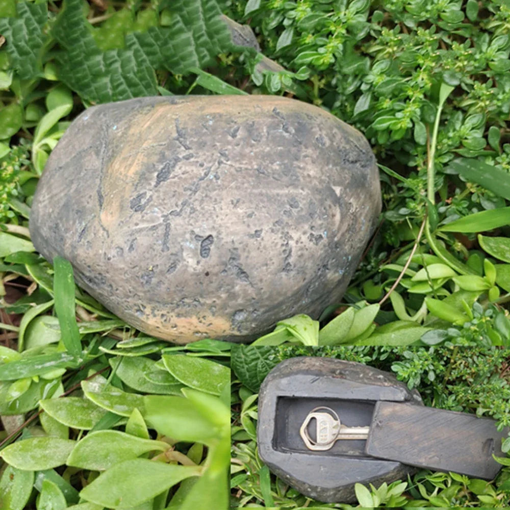 BowLift | Hidden Stone Design Garden Security Box