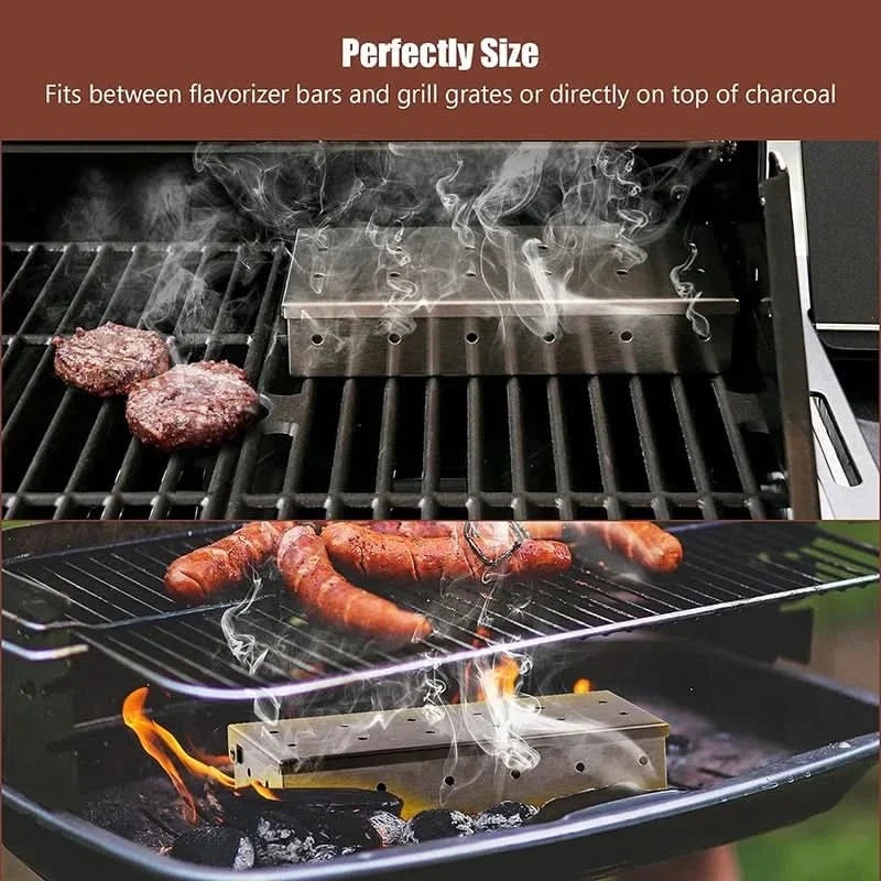 BowLift | GrillEdge Smoker Box – Intense Smoke Aroma for every BBQ