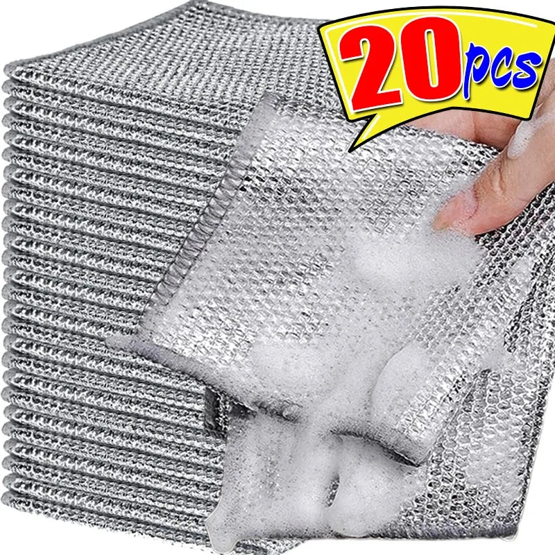 BowLift | Silver Wire Double-Sided Ultra-Absorbent Design Cleaning Cloth