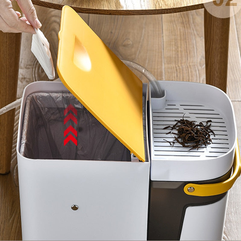 BowLift | 2in1 Dry & Wet Storage Easy Trash Can