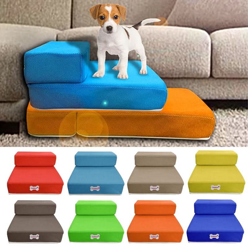 BowLift | Luxury dog steps for safe access to couch & bed