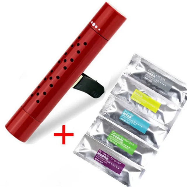 BowLift | Brisano Car Fragrance Clip | Natural & Refillable | Metal Housing & Fragrance Control | For Air Vents